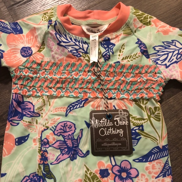 Matilda Jane NWT 18-24 mo s/s rashguard bikini - Picture 3 of 4